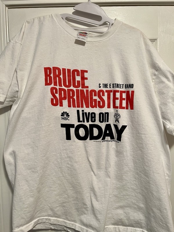 Bruce Springsteen Live On Today Show 2007 RARE Promotional Giveaway Size XL