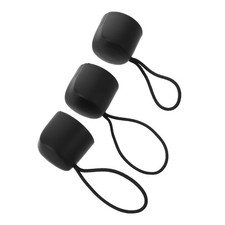 3 PCS Umbrella End Cap with Strap Grip Sleeve Matte Handle Replacement