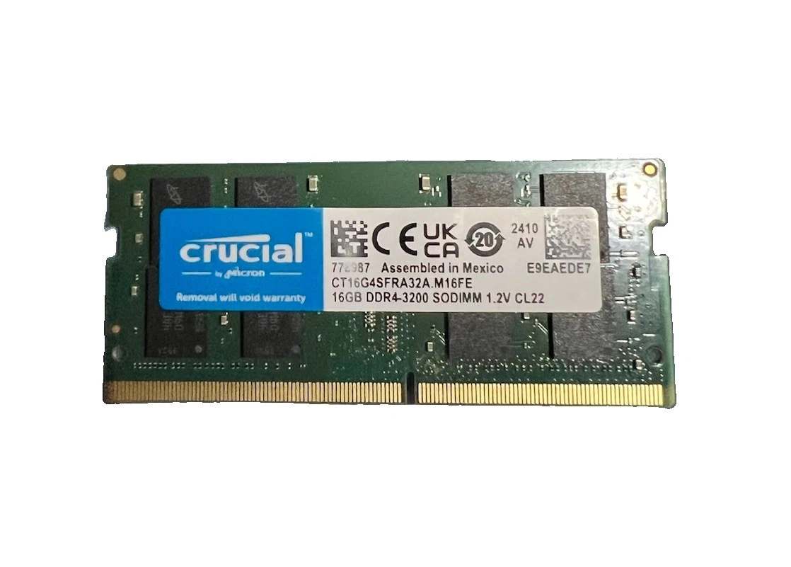 Crucial DDR4 SDRAM 16 GB Total Capacity Memory (RAM) for sale | eBay
