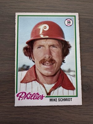 Mike Schmidt #225 1978 O-Pee-Chee Philadelphia Phillies Baseball Card MLB NM