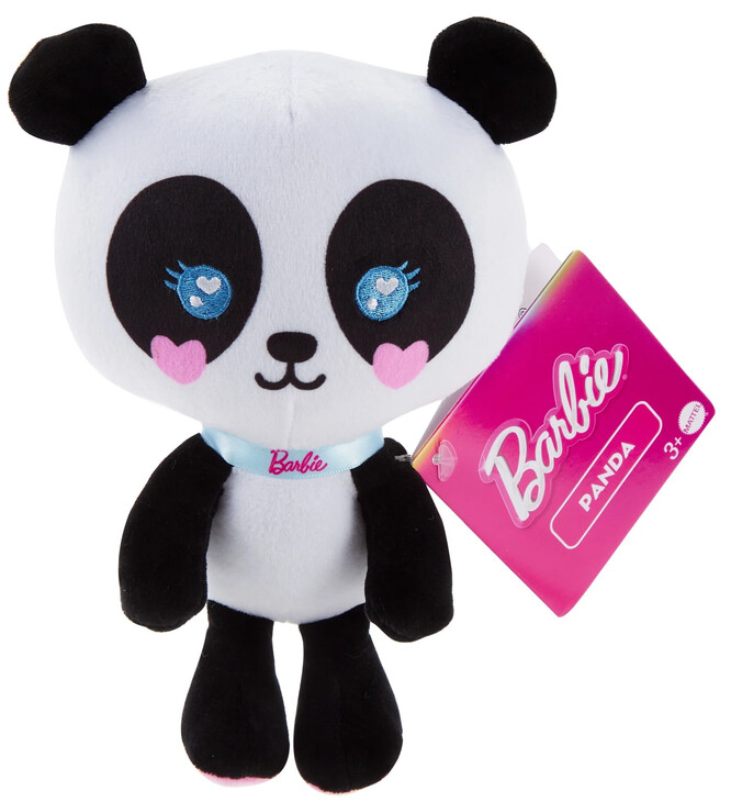 Мягкая игрушка Барби 7-дюймовая плюшевая Панда с блестящим ошейником 2090₽