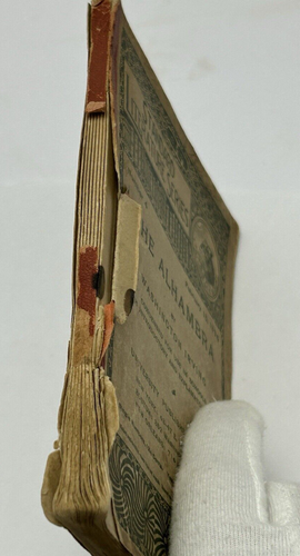 Rare 1880s Vintage The Alhambra Washington Irving Number 4 February 15 1896 Book - Picture 14 of 14