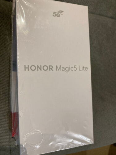 Honor Magic5 Lite - 128Go - Noir (Déverrouillé) (Dual SIM) + coque neuve - Bild 1 von 10