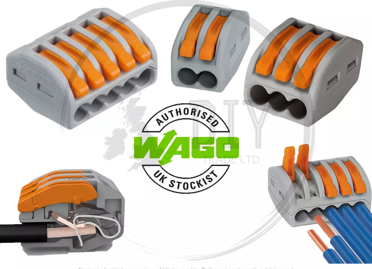 garaje Adquisición niebla tóxica Wago 222 Electrical Connectors Wire Block Clamp Clips Fast Cable Reusable Lever | eBay garaje Adquisición niebla tóxica Wago 222 Electrical Connectors Wire Block Clamp Clips Fast Cable Reusable Lever | eBay