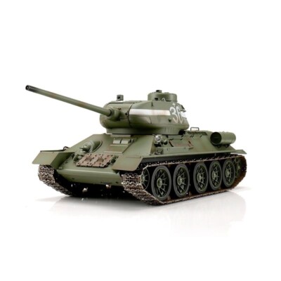 1:16 Torro WSN Russian T34 RC Tank Infrared 2.4GHz Green Play Edition