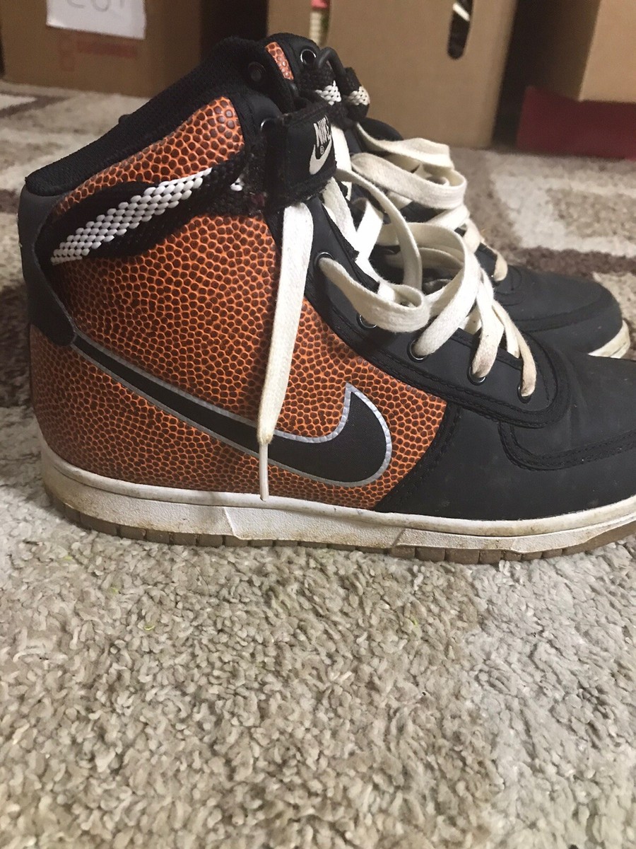2008 Nike Athletic Basketball Felt Shoes Rubber Kids 314674