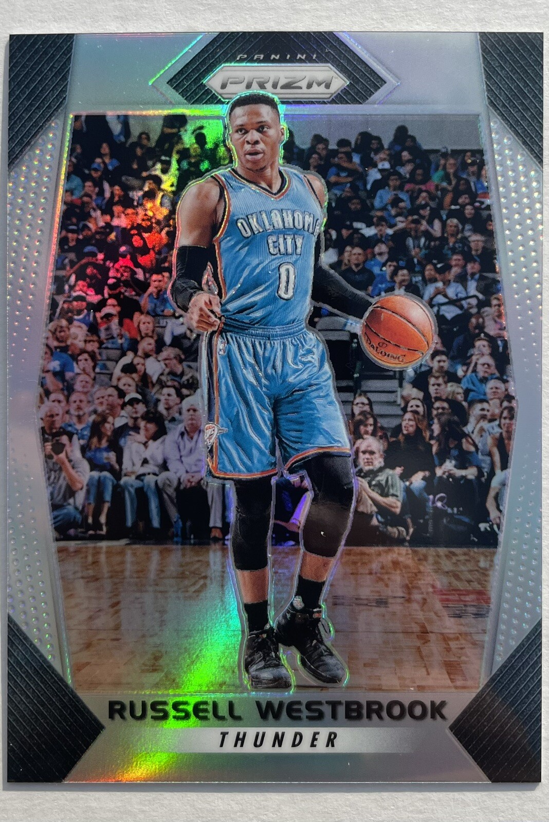 Russell Westbrook 2017 Panini Prizm Silver Prizm #261