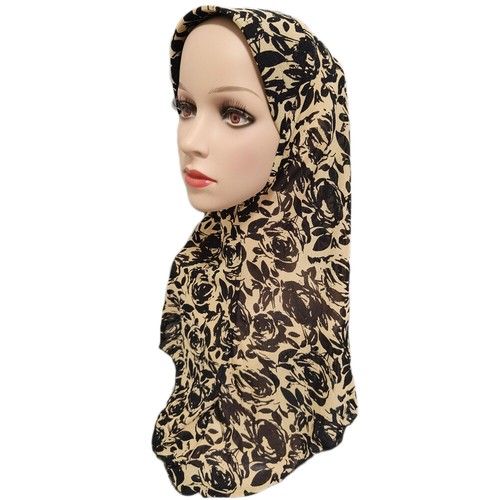 Ramadan Muslim Women Hijab Hat Scarf One Piece Islamic Amira Turban Shawls Hijab - Picture 53 of 96