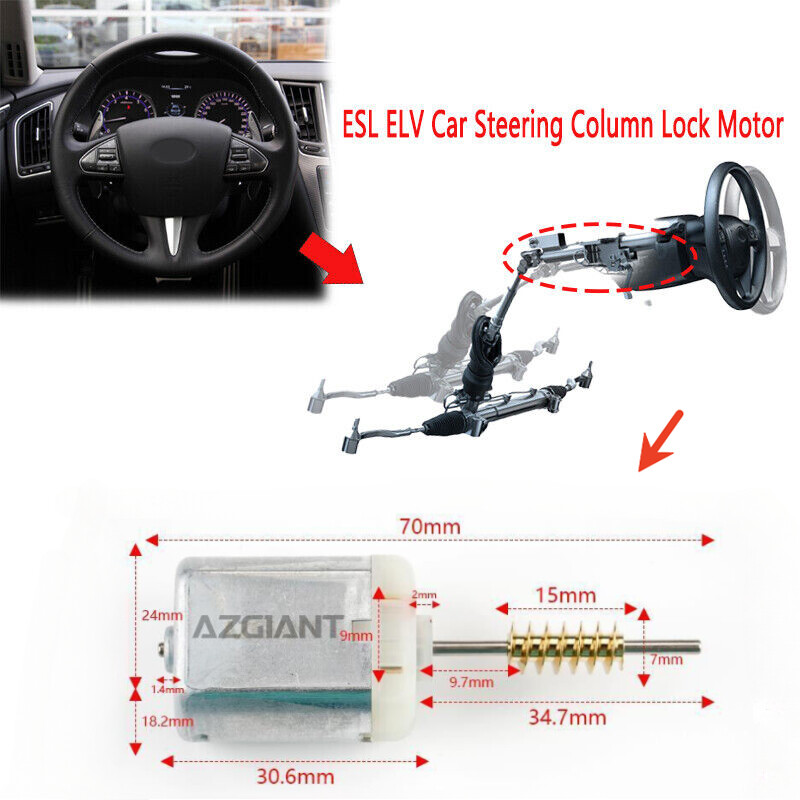 1PC ESL/ELV Repair Kit Steering Column Lock Motor for 2014-2018