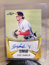 2021 Leaf Draft Base Auto Gold #BA-JF2 Jesse Franklin