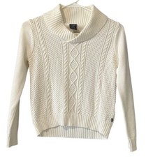 IZOD Boy's 2 Piece Cable Knit Sweater with Multi Color Button Up Shirt Sz: 6/7