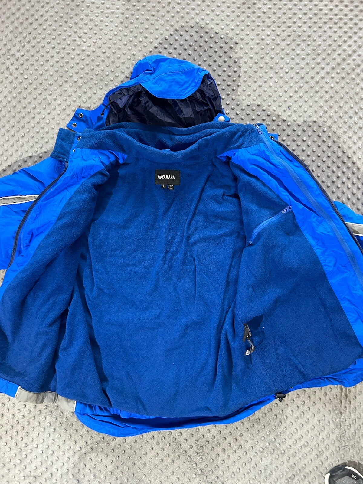 Vintage Yamaha Racing 3 In 1 Cold Weather Gear Hood… Gem