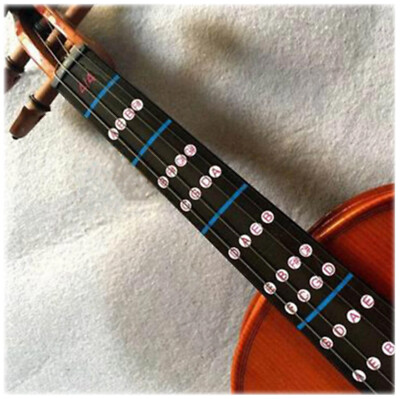 Finger Guide 4/4 Violine Griffbrettaufkleber Spielhilfe f.fortges. Anfänger 