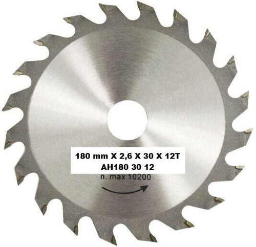 Lama Per Sega Troncatrice Trend 260mm - 40 Denti, Foro 30mm, Taglio 2.3mm, Per Legno E Derivati - Foto 3