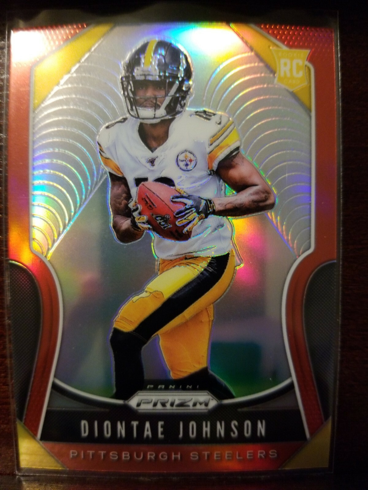 2019 Panini Prizm Diontae Johnson Red Retail Prizm SSP Steelers