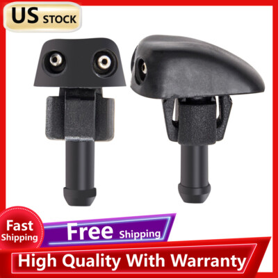 Universal Dual Holes Windshield Washer Nozzle Wiper Water Spray Sprinkler Jet