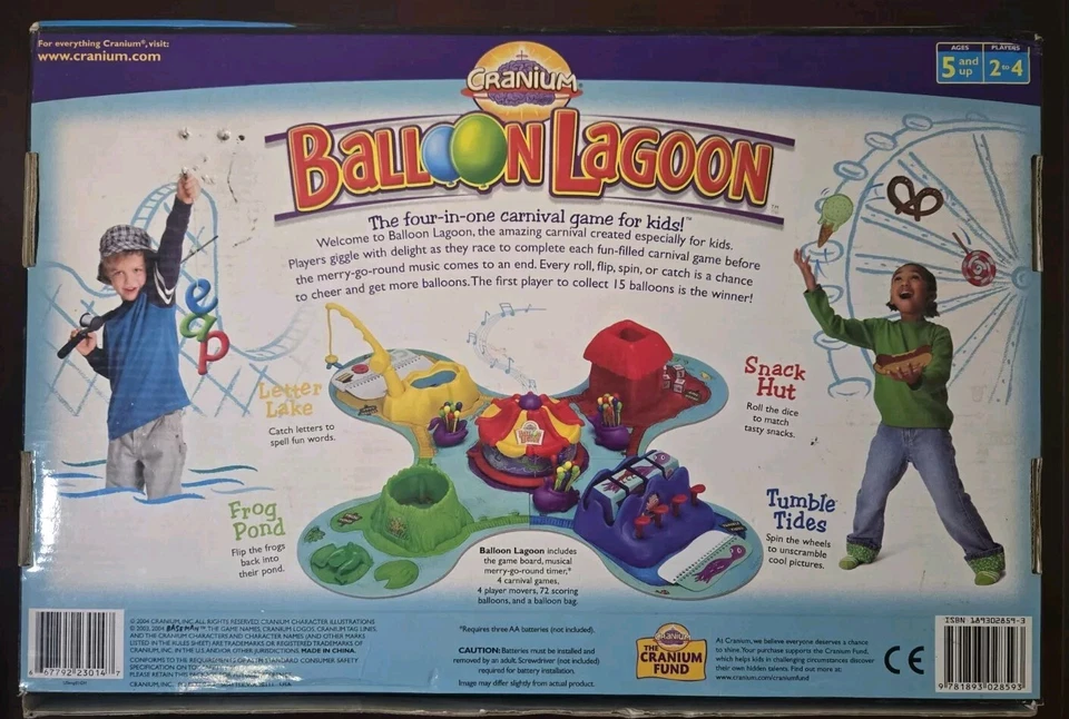 2004 Cranium Balloon Lagoon Game - Missing Rules Sheet - Image 2 of 4