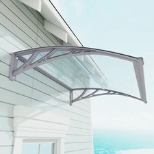32"x 48" Window Awning Front Door Canopy Cover Rain、 Sun and Snow Protection