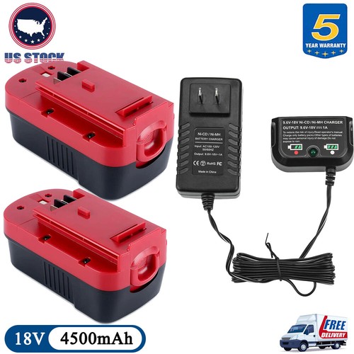 HPB18OPE For Black&Decker 18V Battery / Charger 24476000 A1718 FSB18 FEB18 US eBay