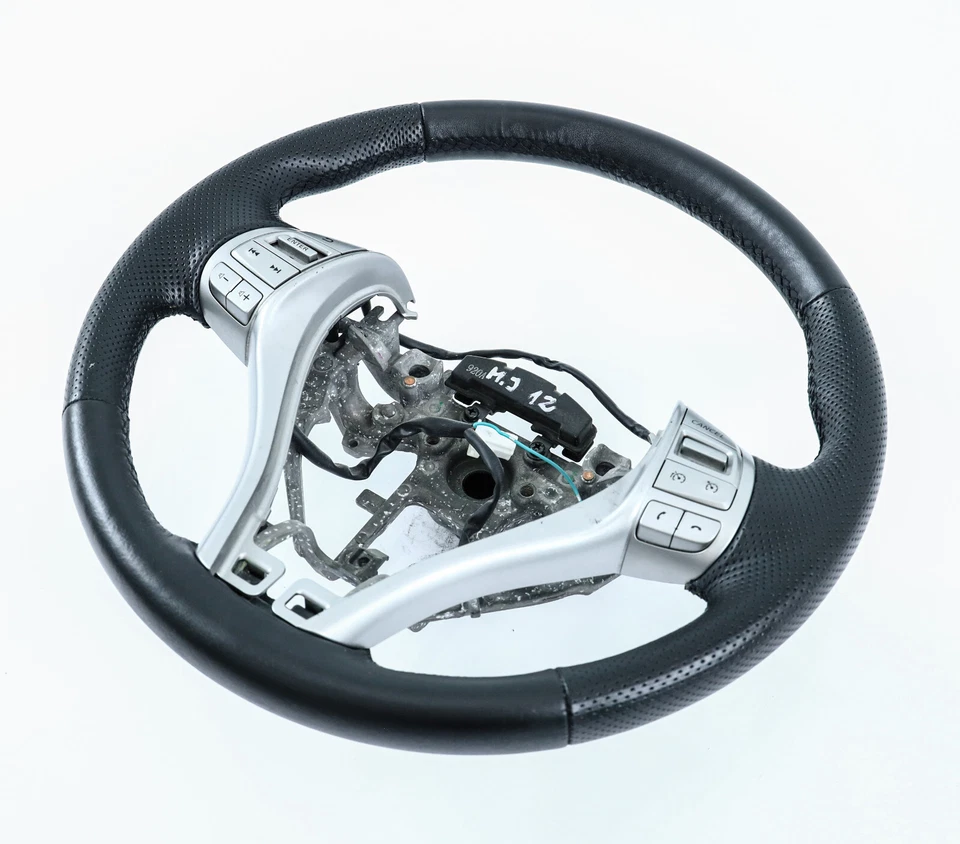 Lenkrad beziehen mit Leder für Nissan Qashqai II J11 JAHR 2016 NEU LEDER - Bild 3 von 4