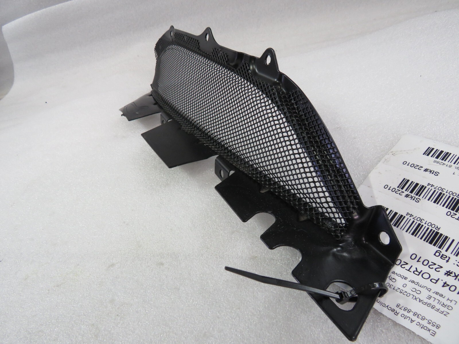 Ferrari Portofino, LH, Rear Bumper Grille, Above Tail Lamp, Used, P/N 814286