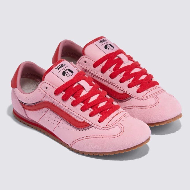 ★早期完売★Vans X Riroo Super LowPro★関税込★ New Vans x Riroo Super Lowpro Shoes - Pink/ Red (VN000D83FFP