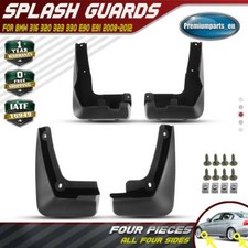 4x Brand New Splash Guards Mud Flaps Mudguards For BMW 3 Series E90 E91 08-2012
