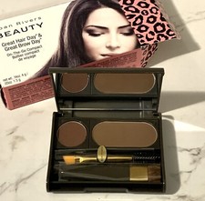 Joan Rivers Great Hair Brow Day - Red - Travel Compact nib H3