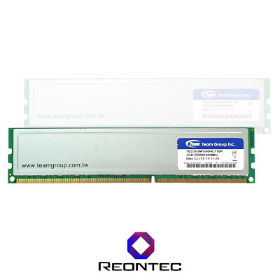 4GB PC RAM TeamGroup PC3 - 12800U DDR3 TED34GM1600HC11BK