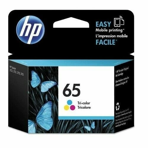 HP GENUINE N9K02AA #65 / 65XL INK FOR DESKJET 2620/3720/ENVY5020/5030/AMP120/125 - Picture 4 of 8