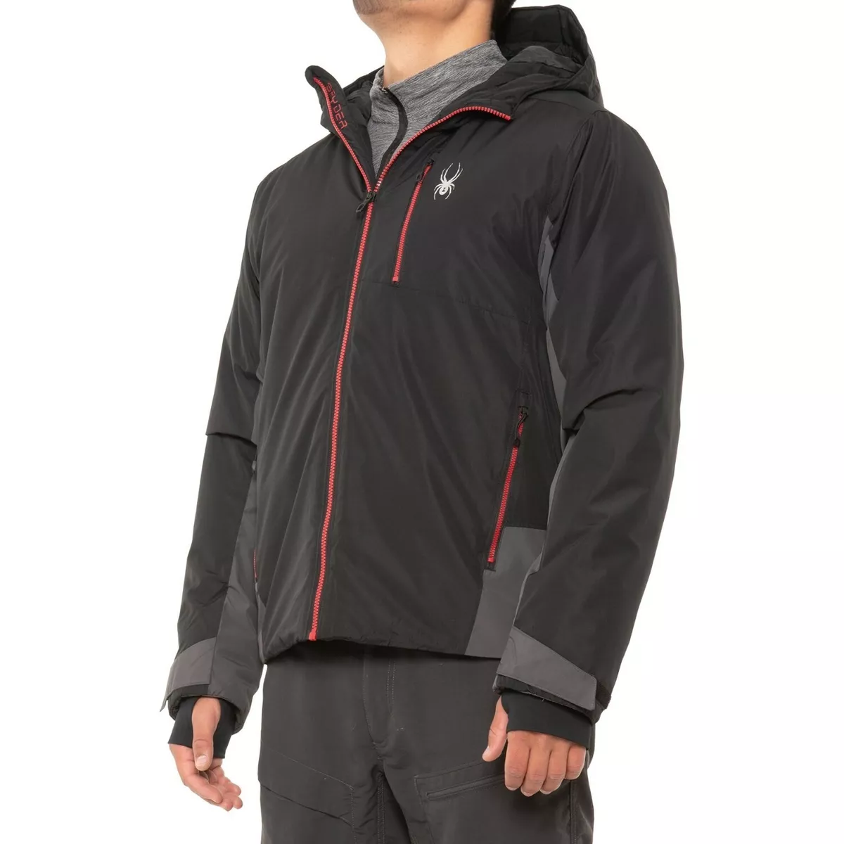 Spyder Men's City-To-Slope Full Zip Hooded Jacket, Color Options | eBay