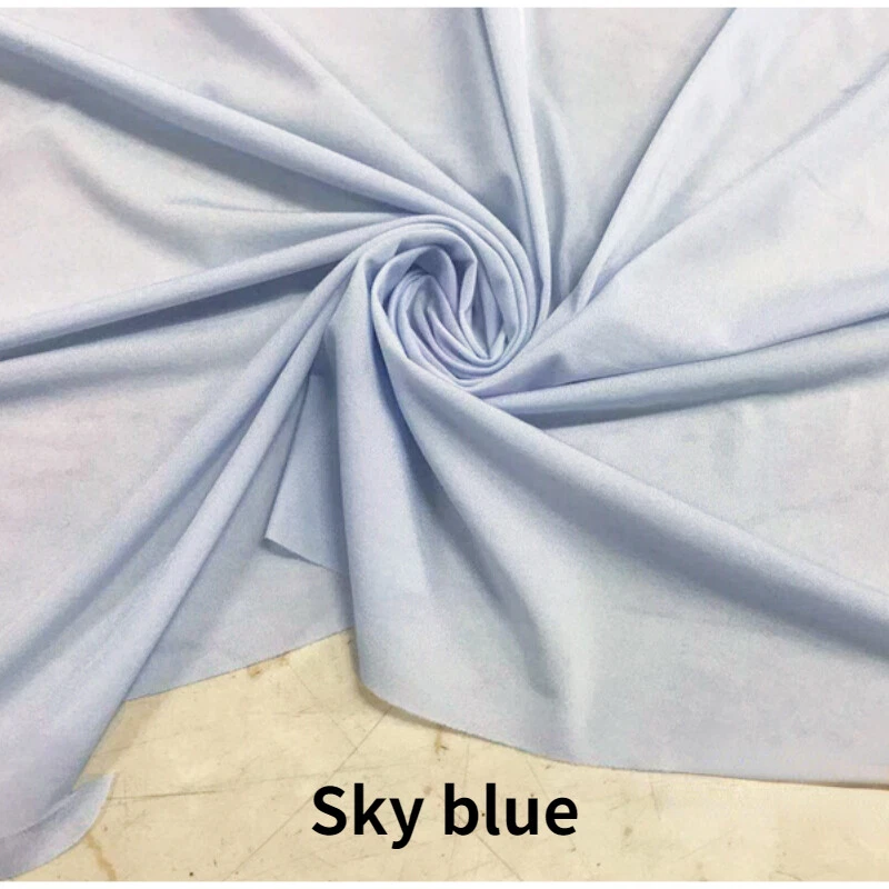 Nylon Spandex 4 Way Power Stretch Silky Fabric Material for Mesh Lingerie Sewing - Image 3 of 4