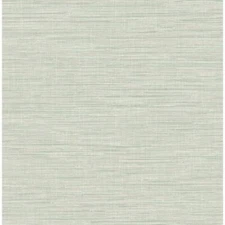 Wallpaper Designer Exhale Teal Faux Grasscloth , 56 Sq Ft Bolt