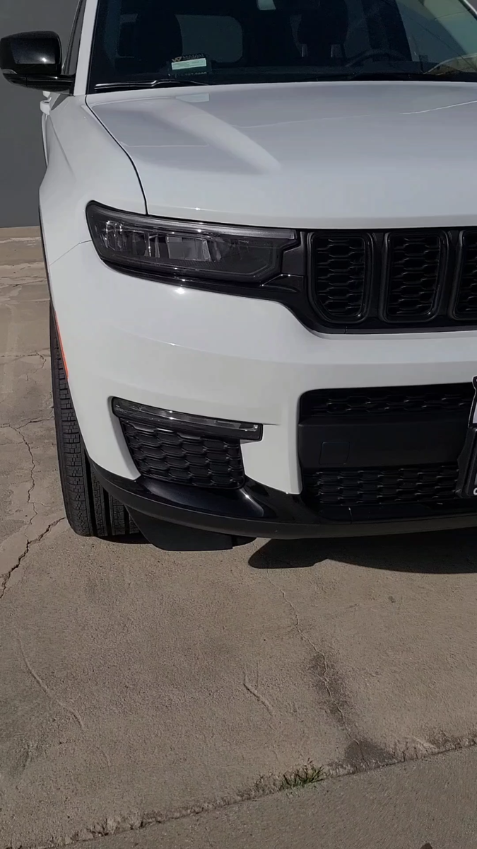 Fits Jeep Grand Cherokee L 2021-2025 Head Tail Light Precut Smoked