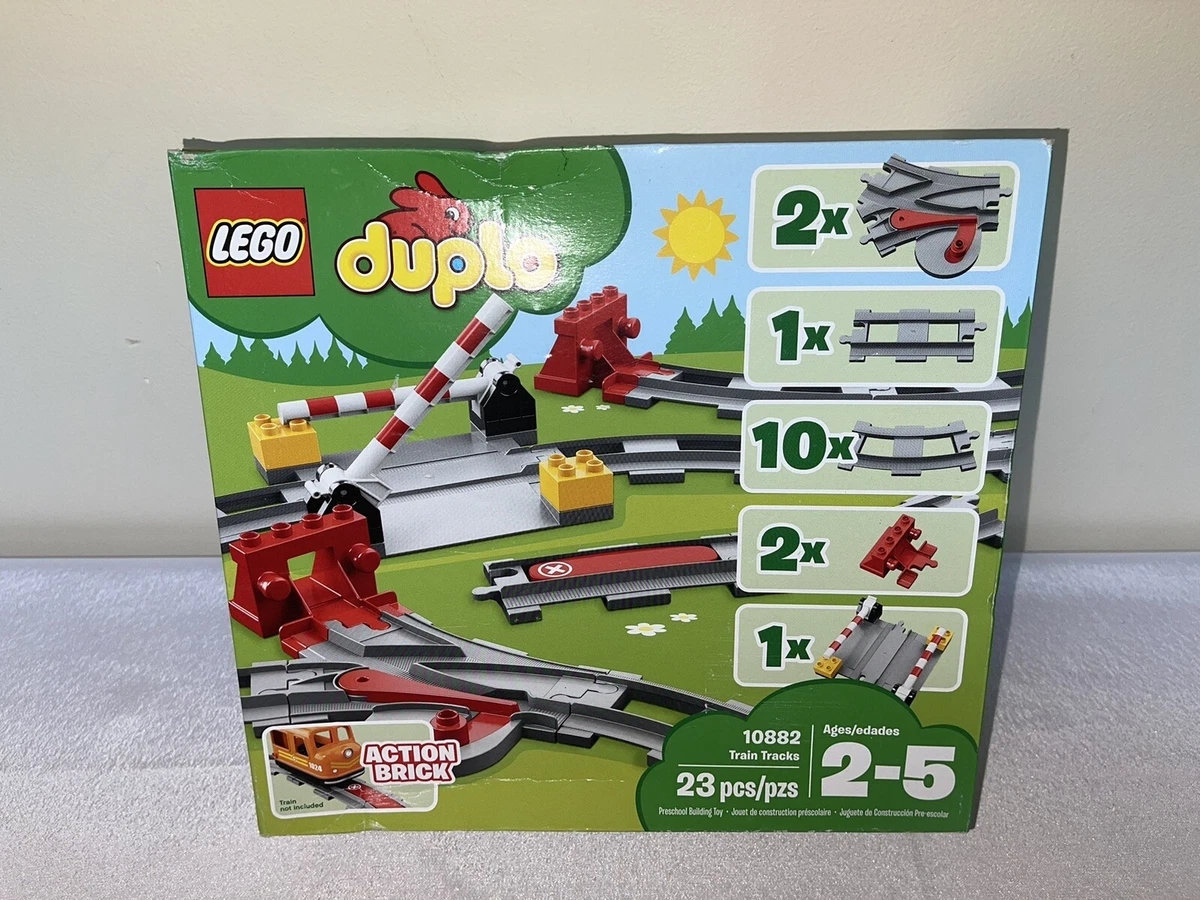 LEGO® DUPLO® - Train Tracks 10882 Toy Train Brick 23 PCS NEW SEALED