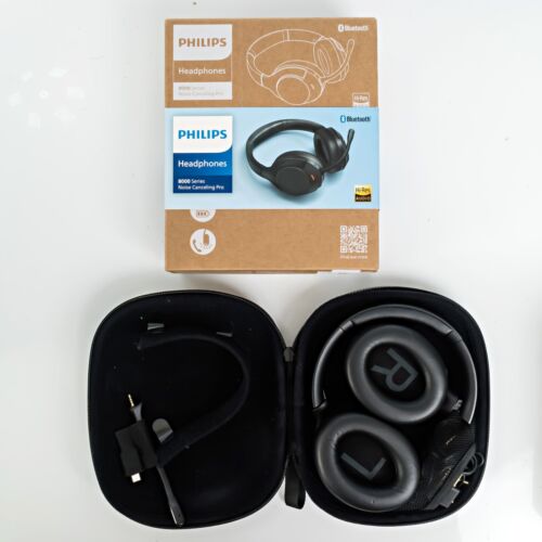 Philips TAH8507HS Wireless Headphones BT Noise Cancelling Black