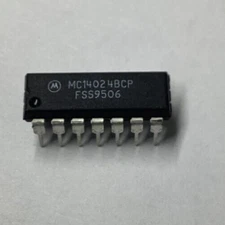 Set of 1 Pieces IC MC14024BCP MC14024, 14024 14 pins DIP