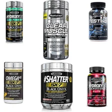 Muscletech Black Onyx SX-7 Health Series: Probiotic, Fish Oil, Amino, Hydroxycut