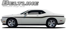 Beltline Side Body Line Graphics Stripes Decals 2008-2023 for Dodge Challenger