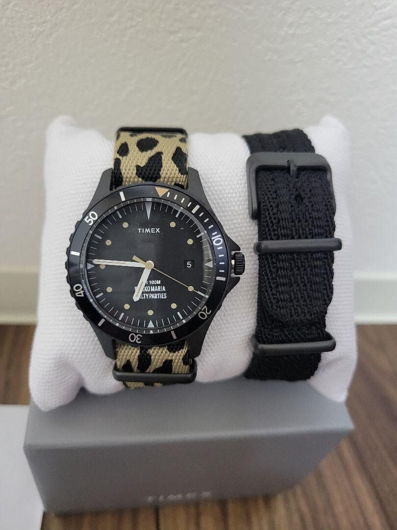 sea ワコマリア腕時計　WACKOMARIA×END.×TIMEX ワコマリアxタイメックスxエンドによるトリプルコラボウォッチが