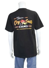 Mr. Horsepower Clay Smith Cams (M70)Black T-SHIRT 100% Cotton MOPAR CHEV FORD