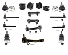 Fits 1991-1995 G10 G20 G1500 G2500 GM Vans 14Pc Chassis Kit Ball Joints Tie Rods