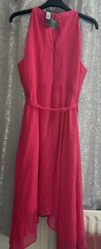 New M&Co Pink Sleeveless Lined Dress Size 22 - Picture 3 of 3