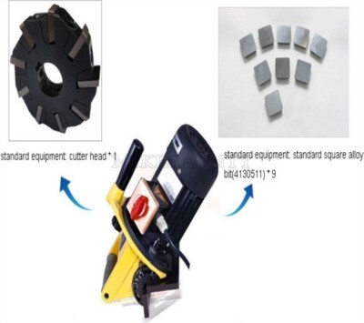Portable Chamfer Chamfering Beveling Machine 0 - 9 Mm 15 - 45 Degree MR-R200 cf