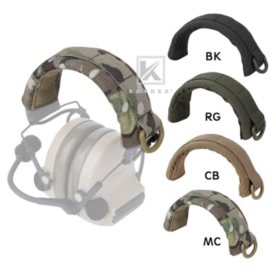KRYDEX Headset Band Cover Tactical Earmuff Headphone Headband Modular MOLLE