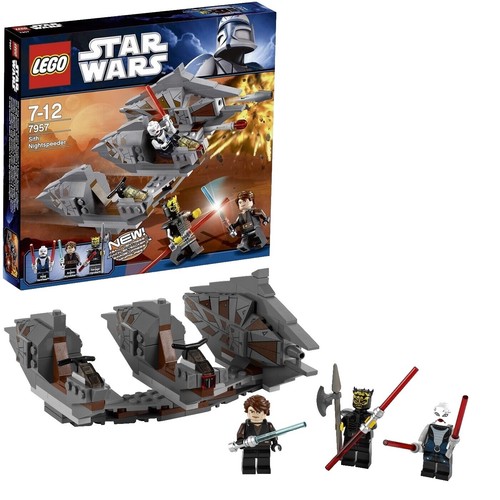 LEGO Star Wars 7957 Sith Nightspeeder (Savage Opress Asajj Anakin