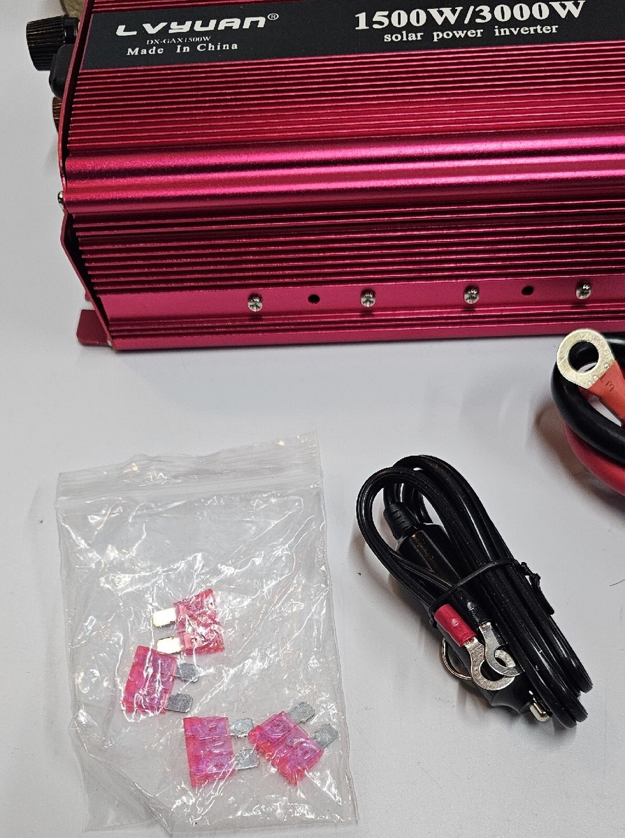 LVYUAN 1500W/3000W Solar Power Inverter, 110V-120V | eBay