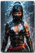 Rogue Assassin 4 x 6 inch Exclusive Art Print Collectible Photo 10119