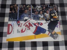 William Carrier Signed 8x10 Vegas Golden Knights Stanley Cup Champion