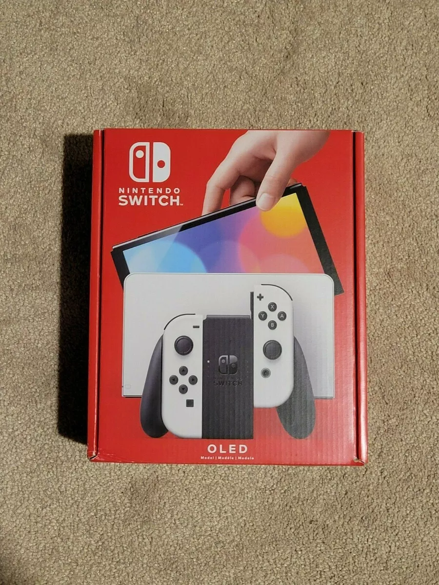 Nintendo Switch - OLED Model with White Joy-Con